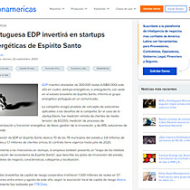 Portuguesa EDP invertir en startups energticas de Esprito Santo